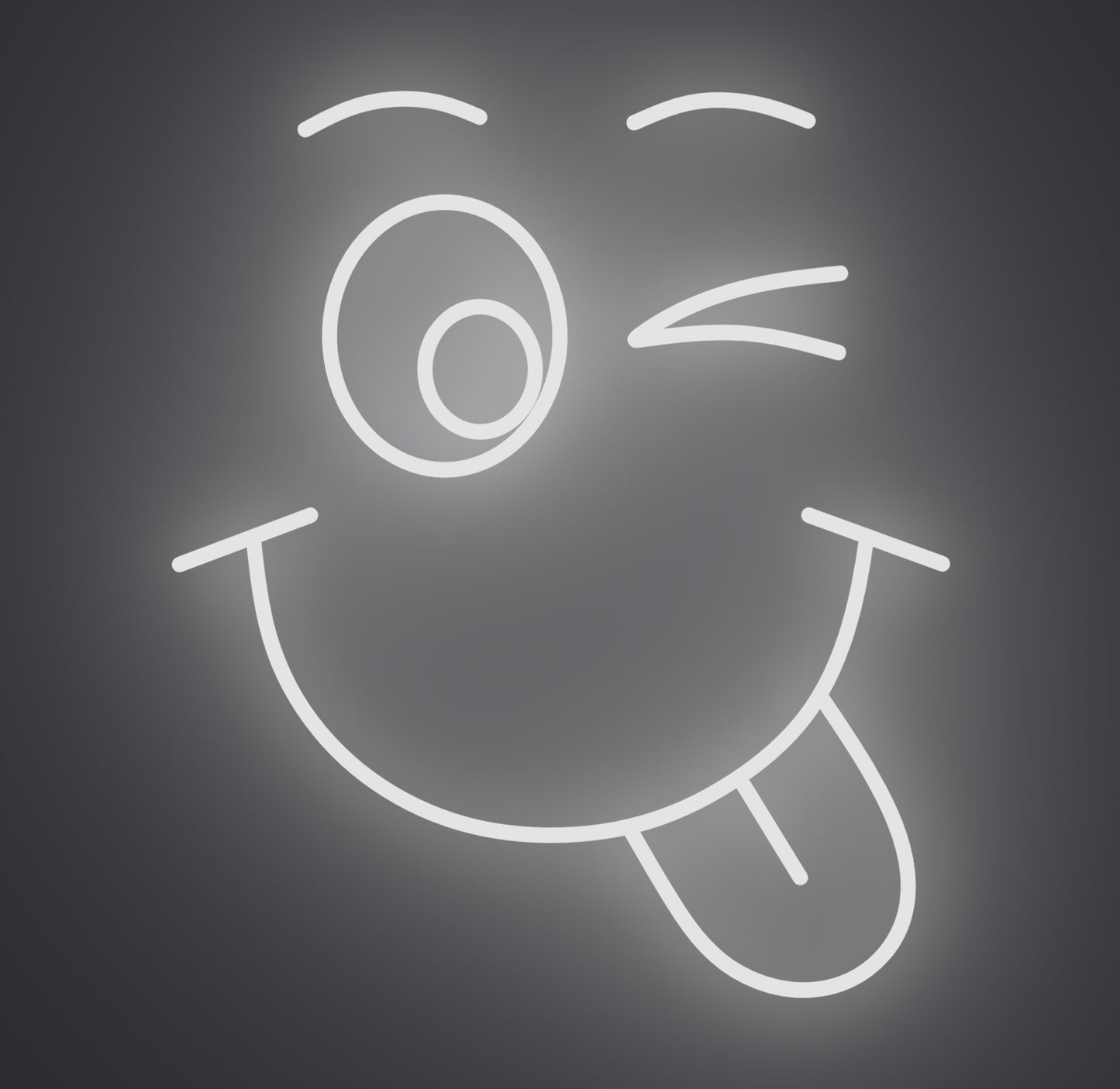 Winking Fun Face