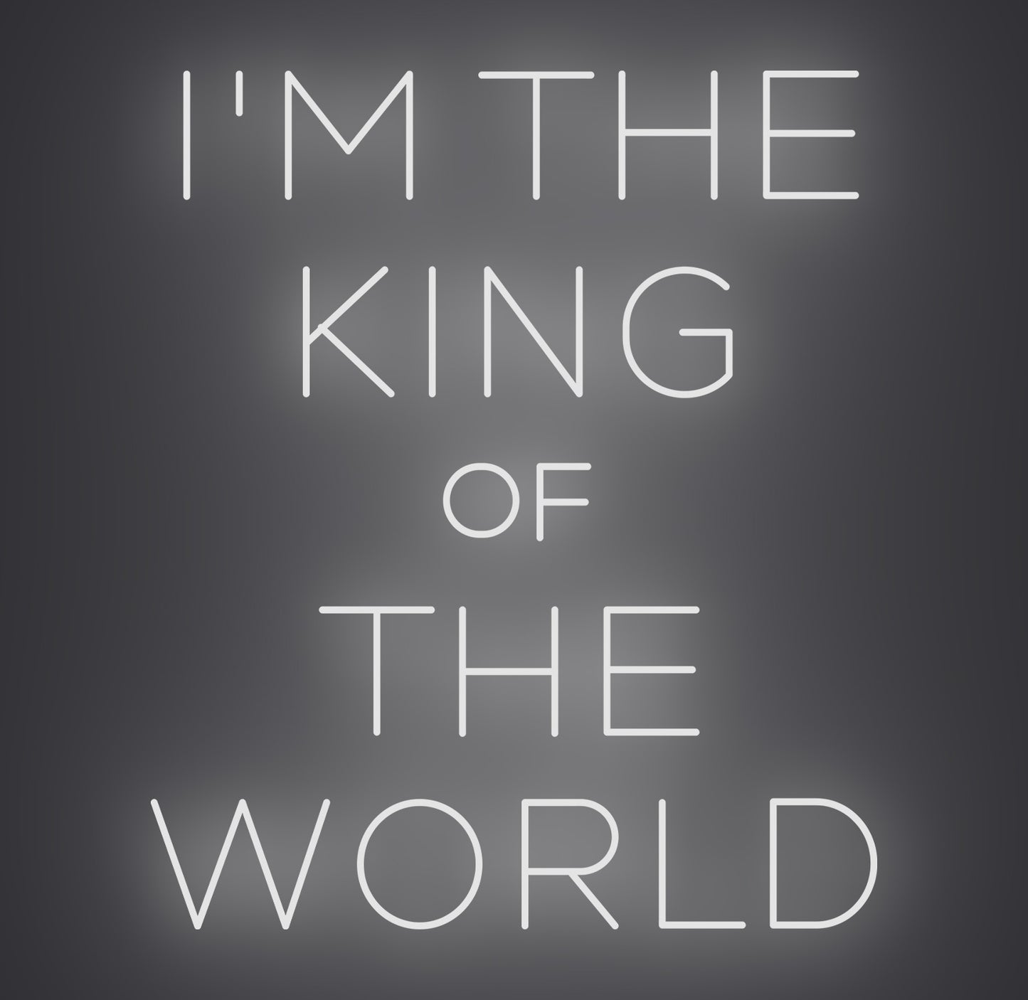 I'm the King of the World