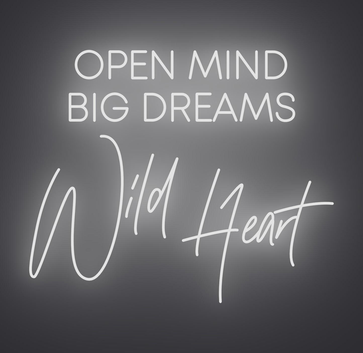 Open Mind Big Dreams Wild Heart
