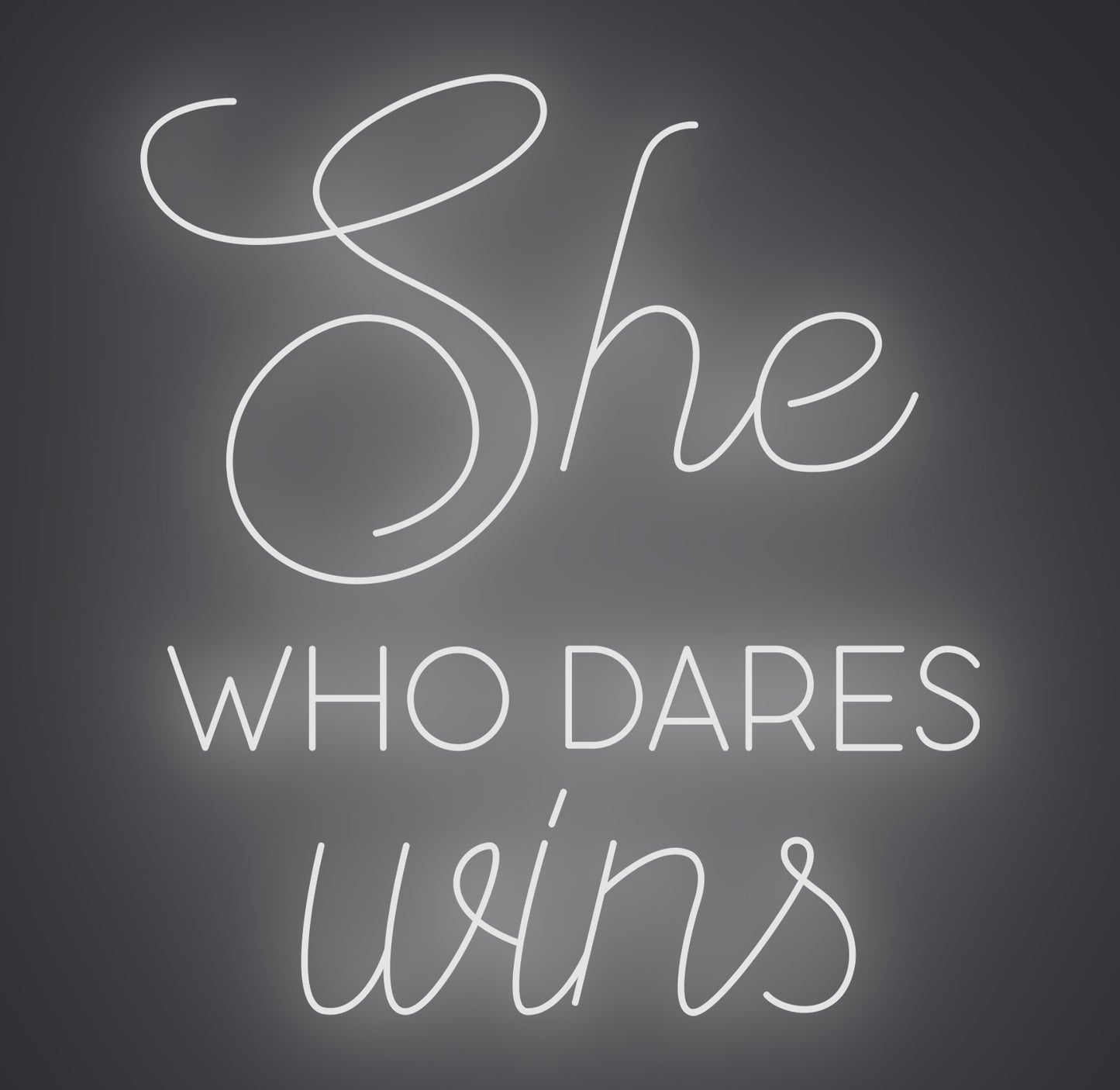 She Who Dares Wins