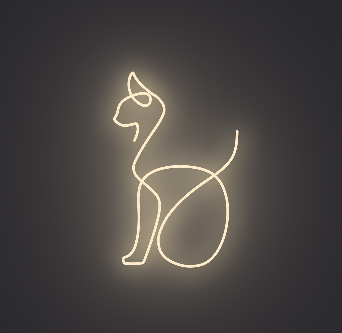 Sitting Cat 02