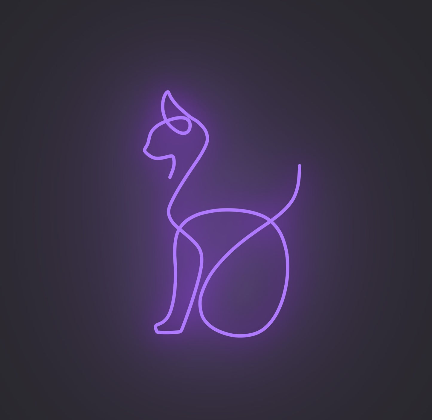 Sitting Cat 02