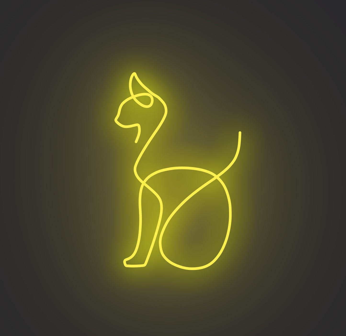Sitting Cat 02