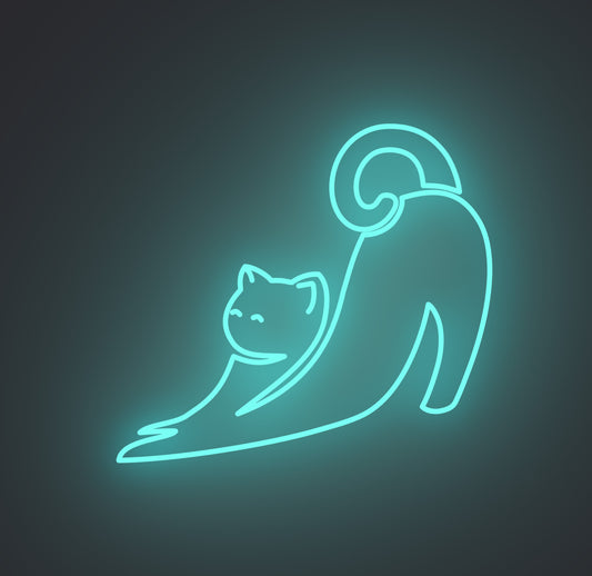 Stretching Cat