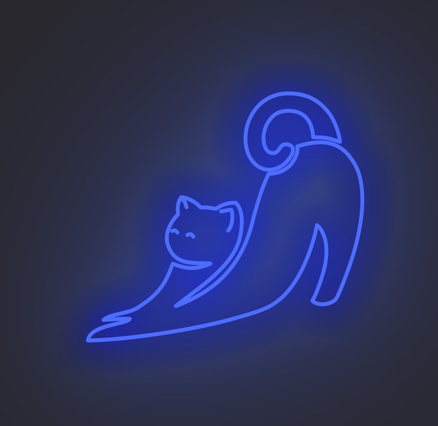 Stretching Cat