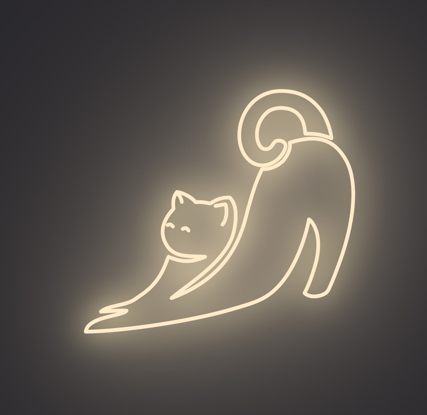 Stretching Cat
