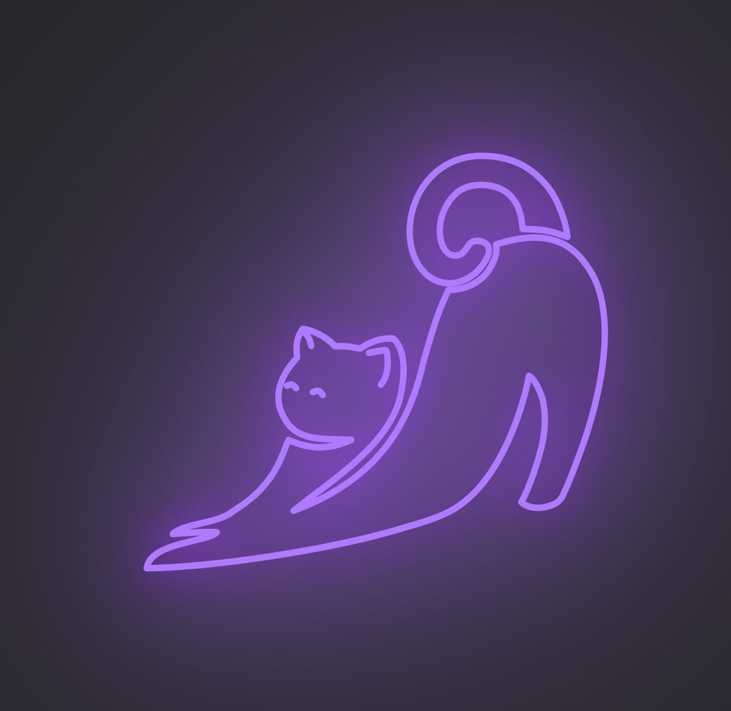 Stretching Cat