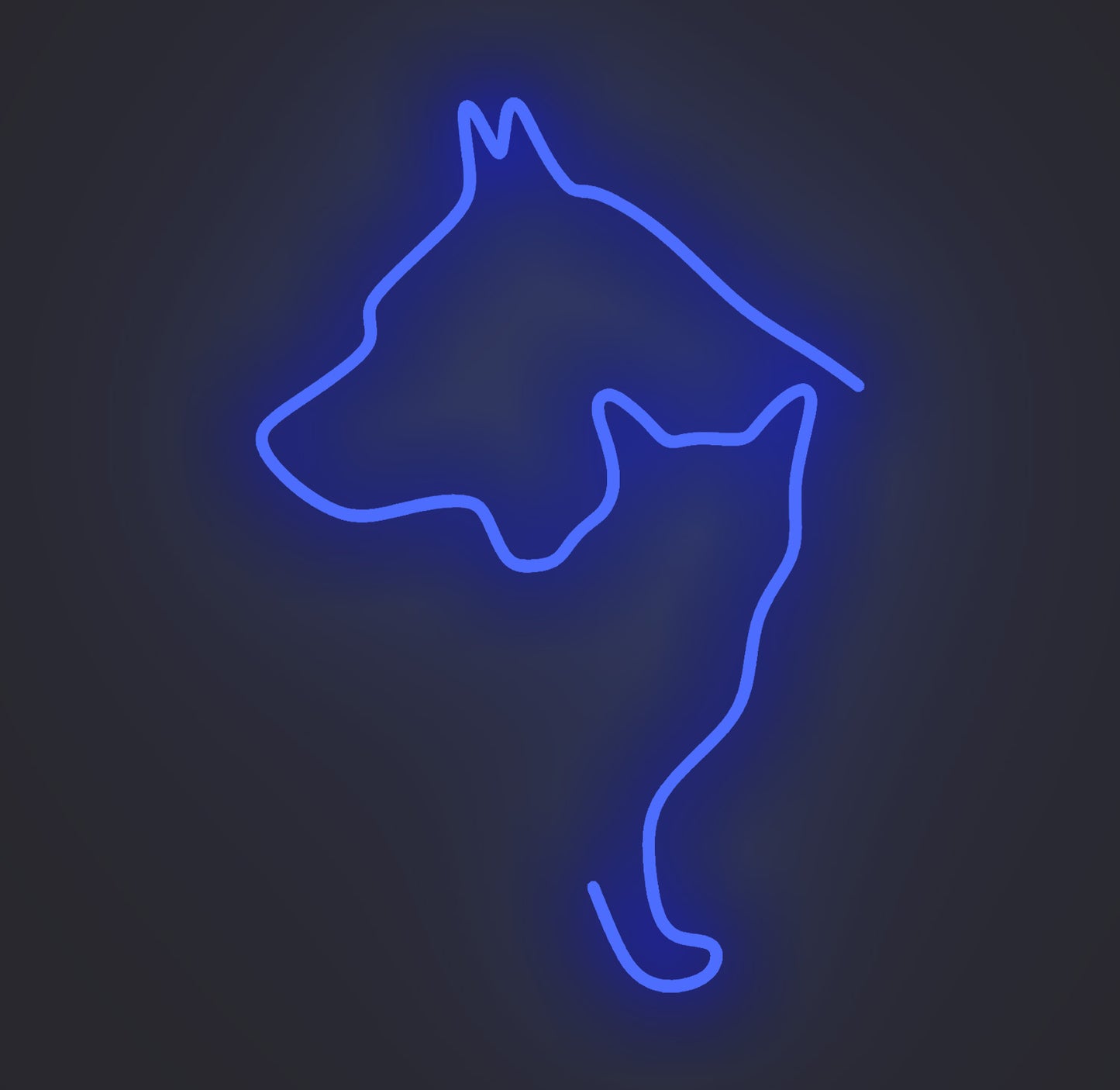 Dog and Cat Silhouette