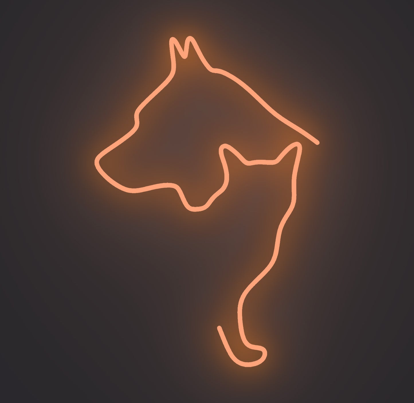 Dog and Cat Silhouette