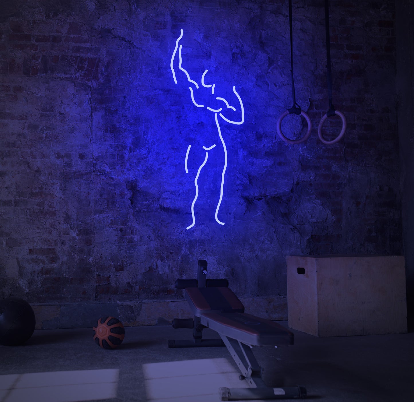 Posing Bodybuilder