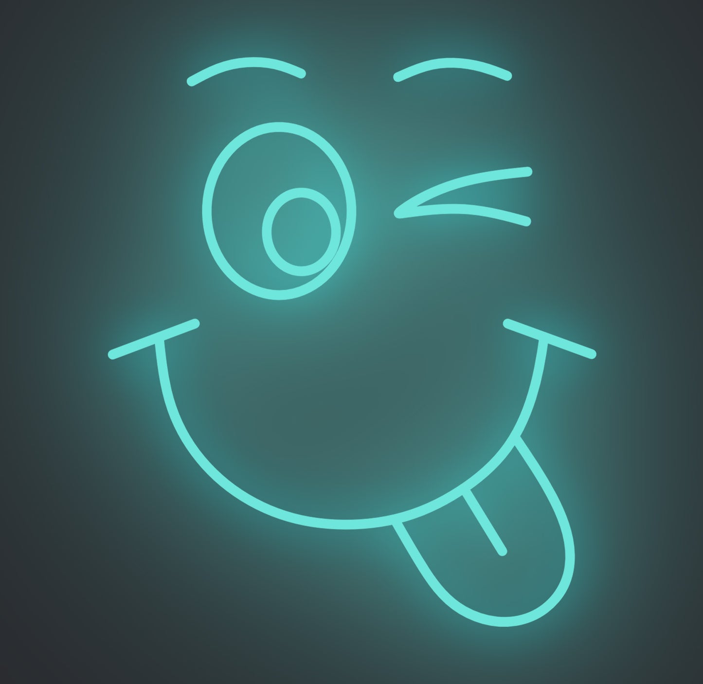 Winking Fun Face