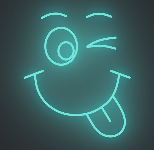 Winking Fun Face