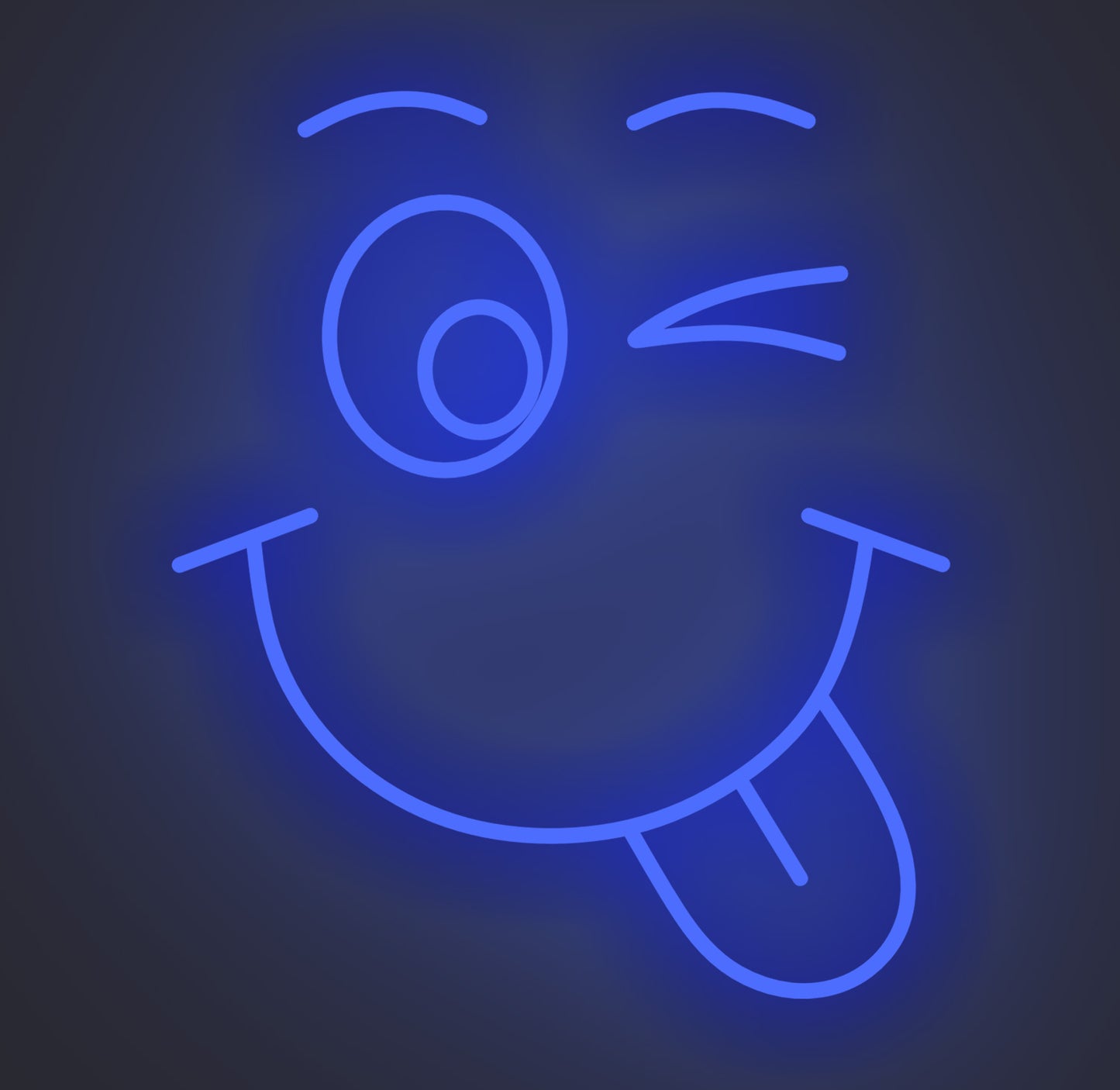 Winking Fun Face