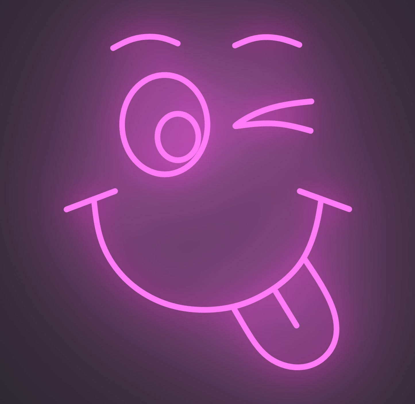 Winking Fun Face