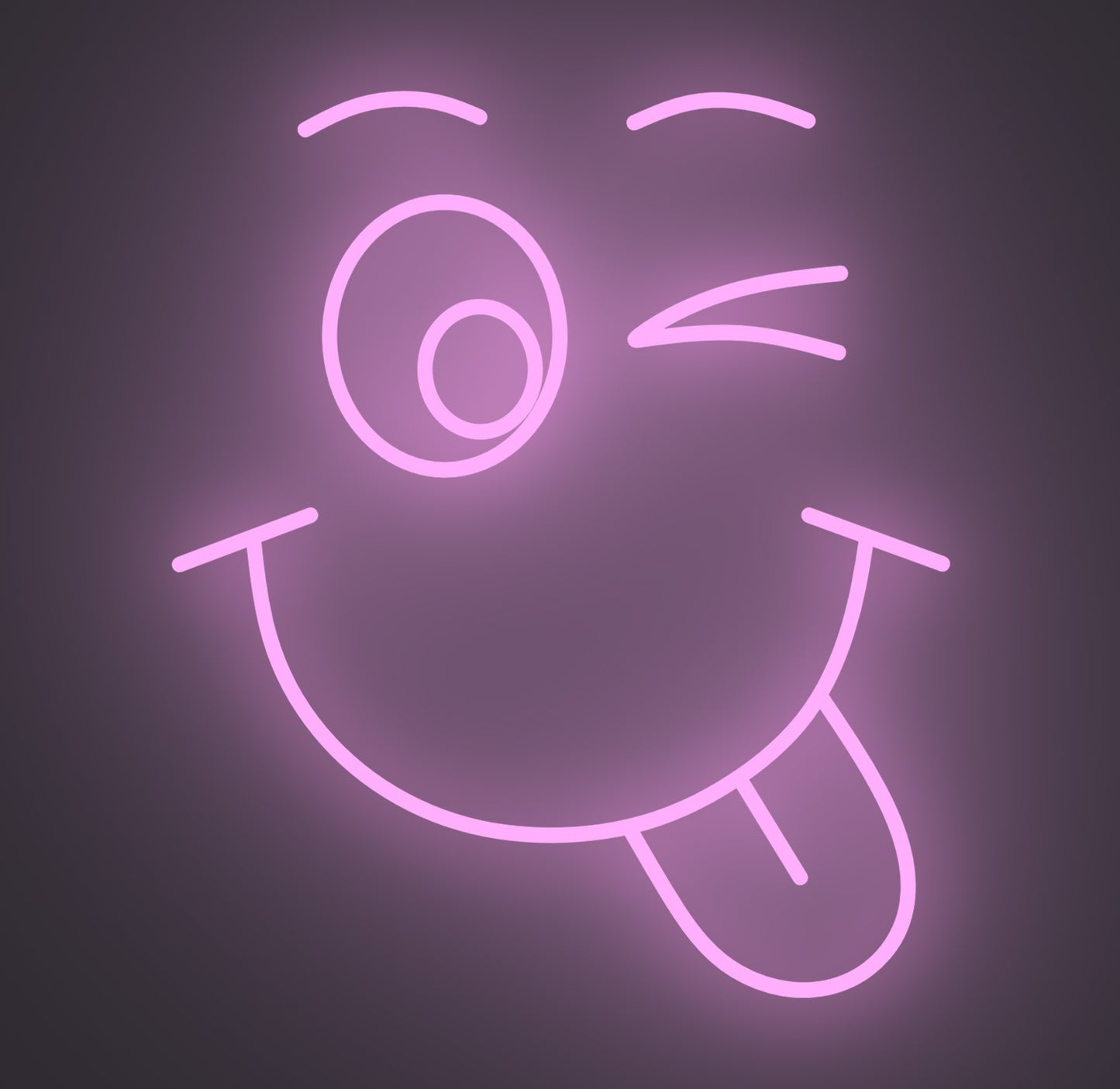 Winking Fun Face