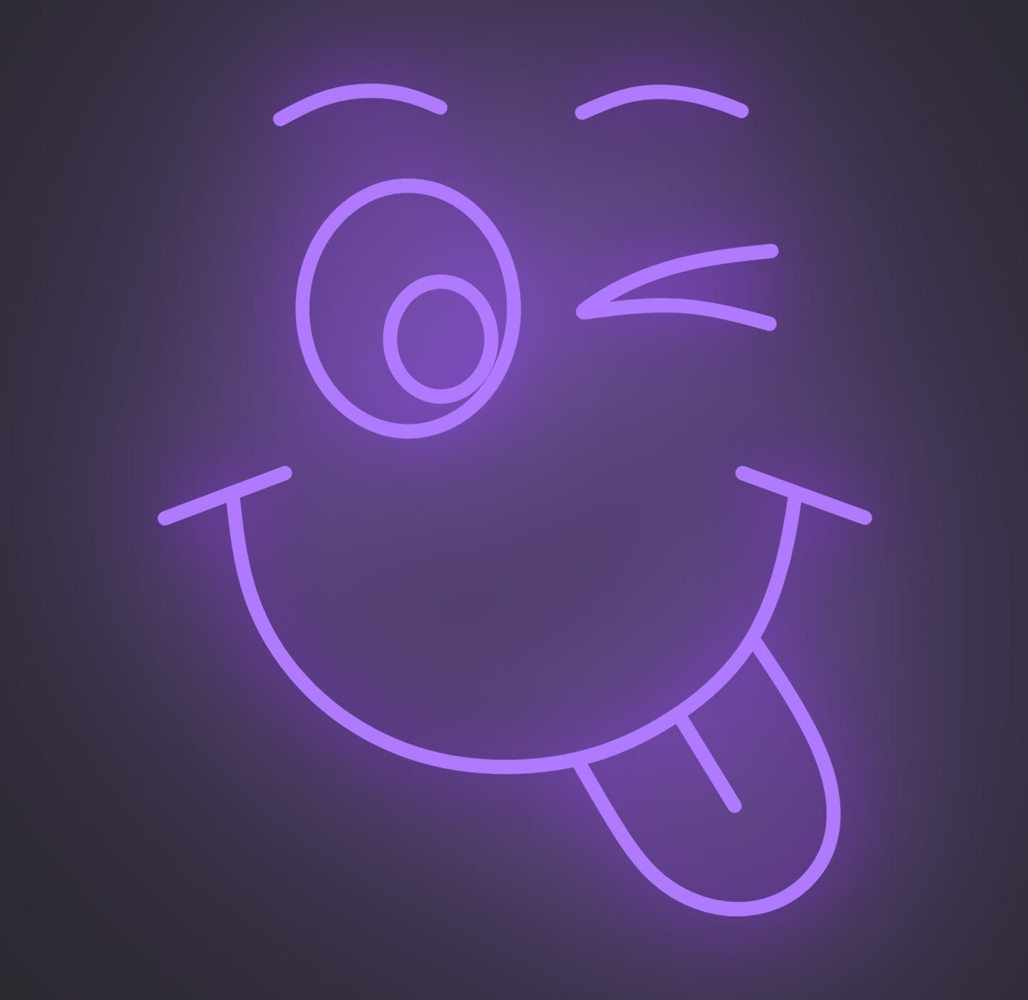 Winking Fun Face