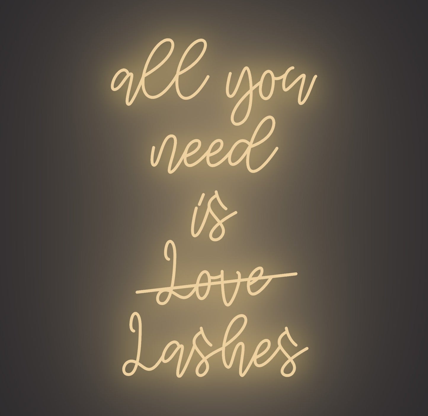 All You Need Is Lashes