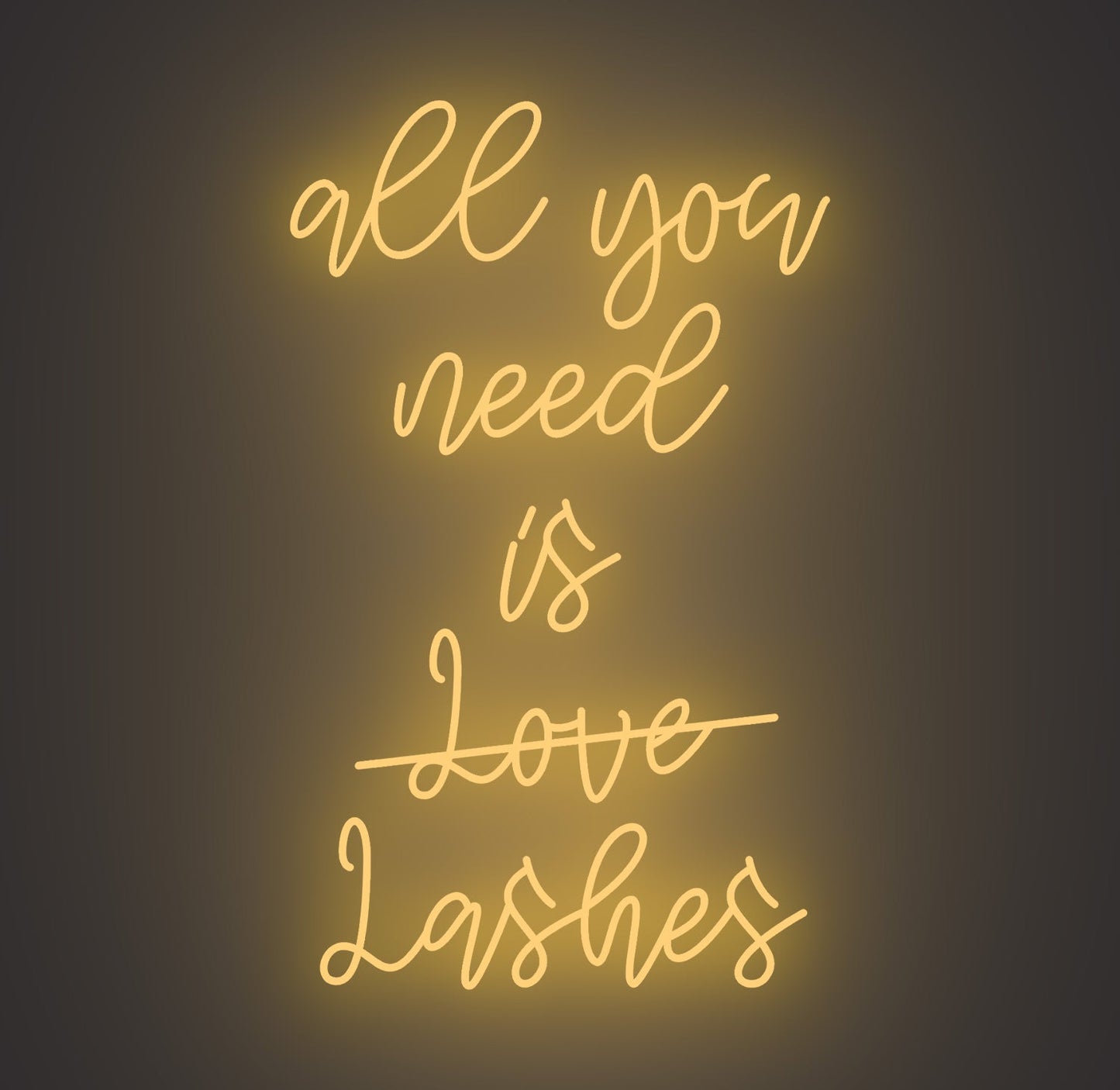 All You Need Is Lashes