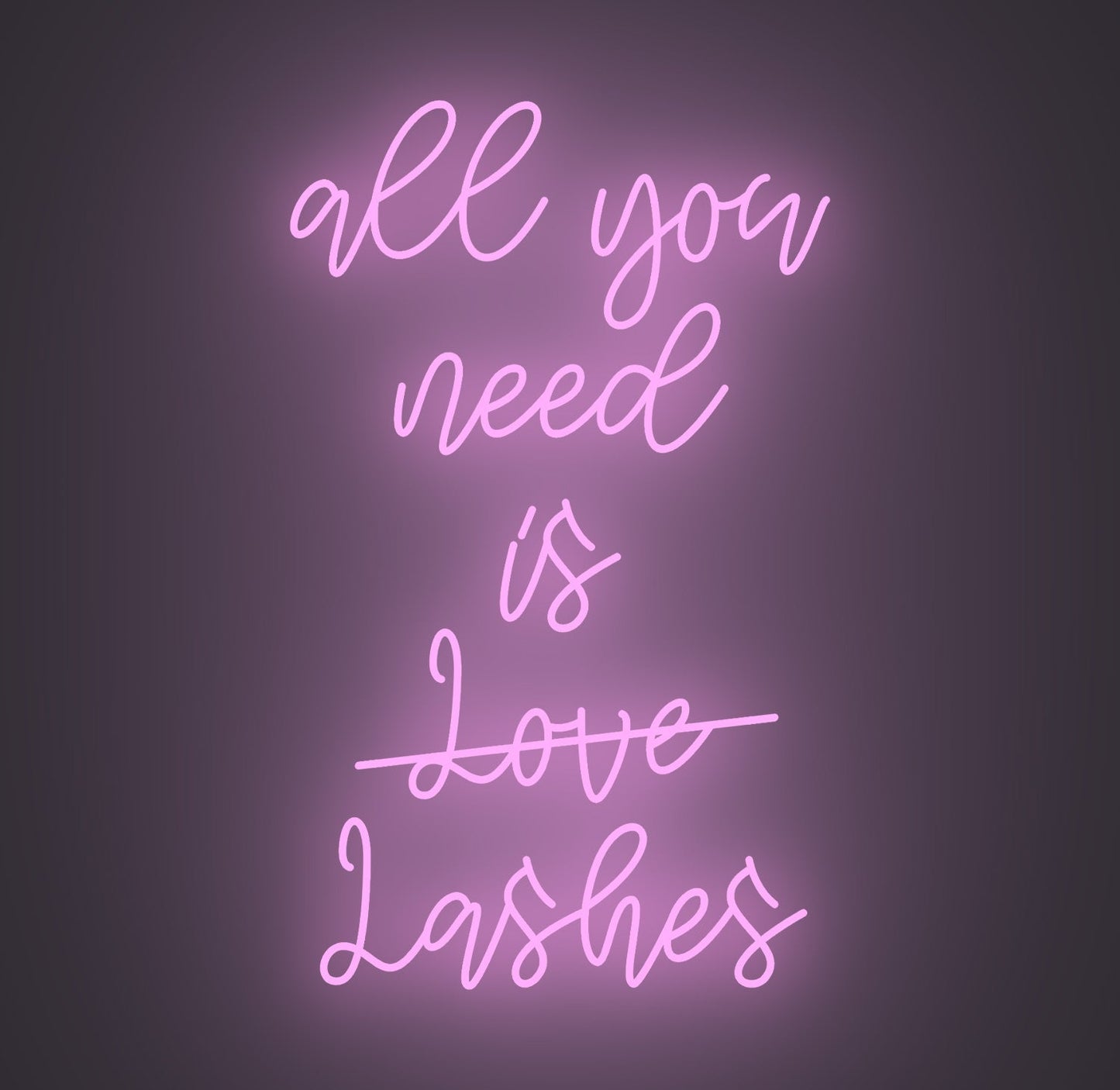 All You Need Is Lashes