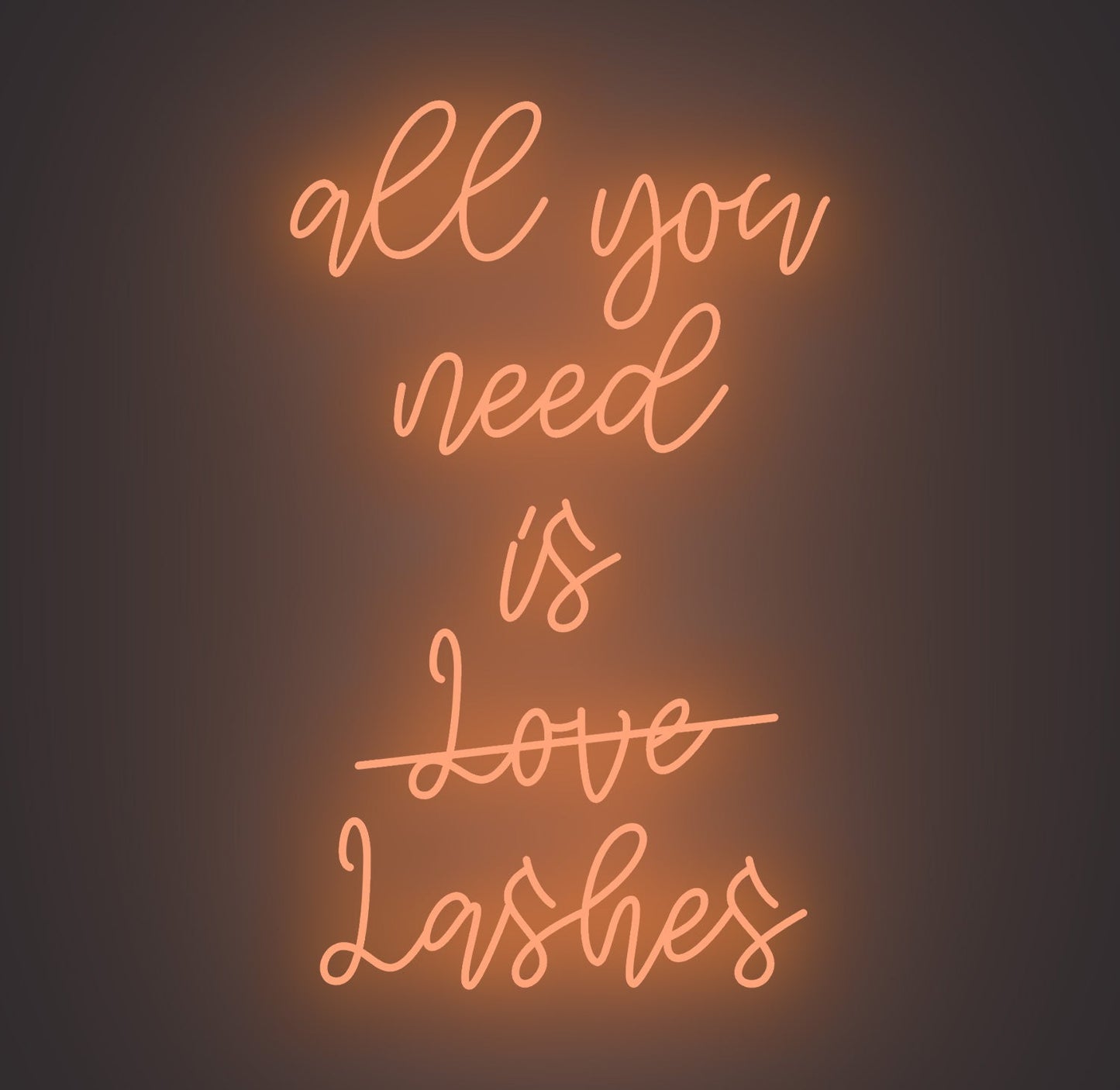 All You Need Is Lashes