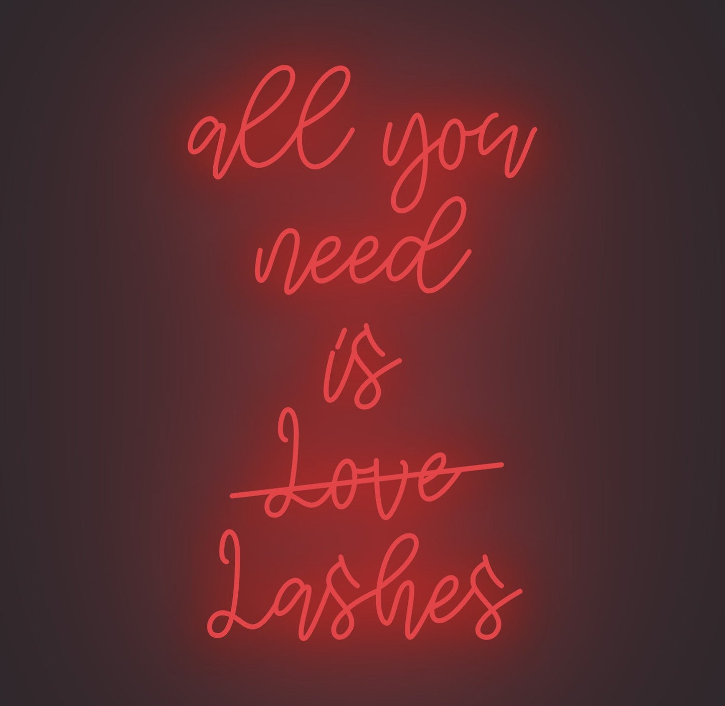 All You Need Is Lashes