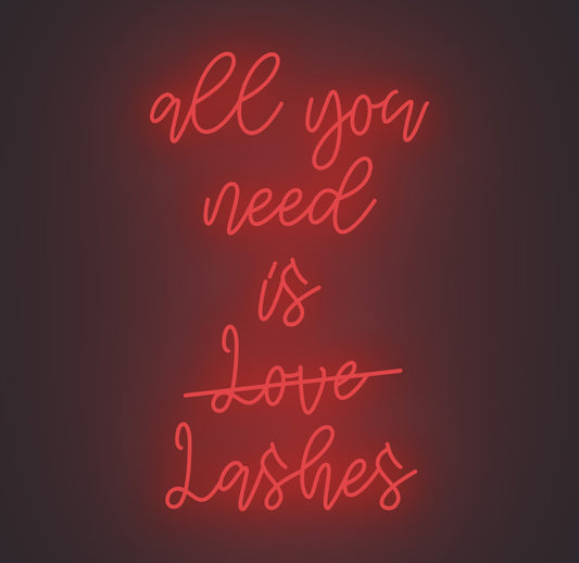 All You Need Is Lashes