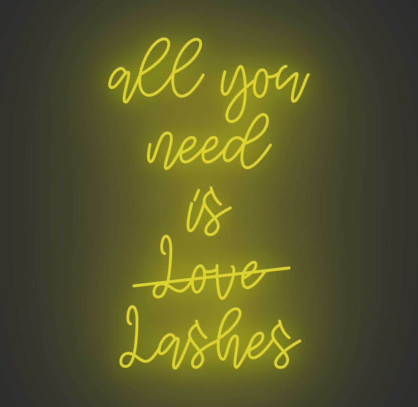 All You Need Is Lashes