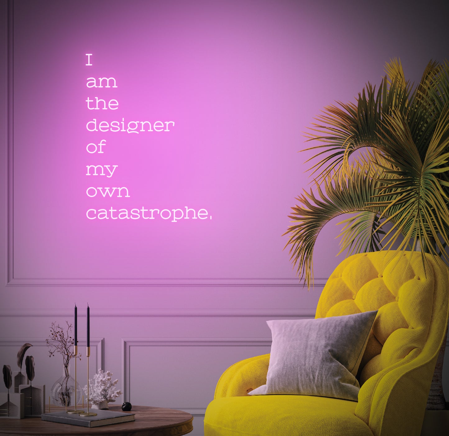 I am the Designer of My Own Catastrophe