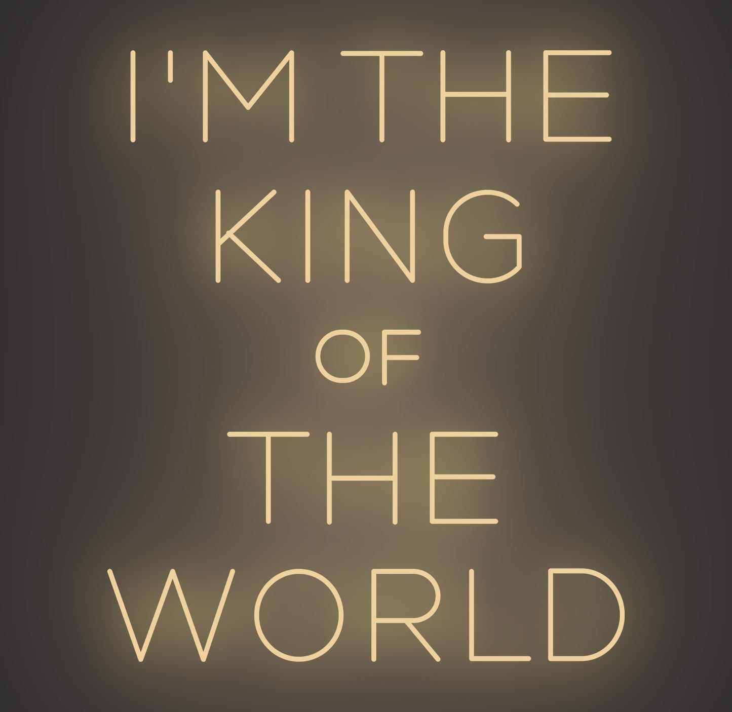 I'm the King of the World
