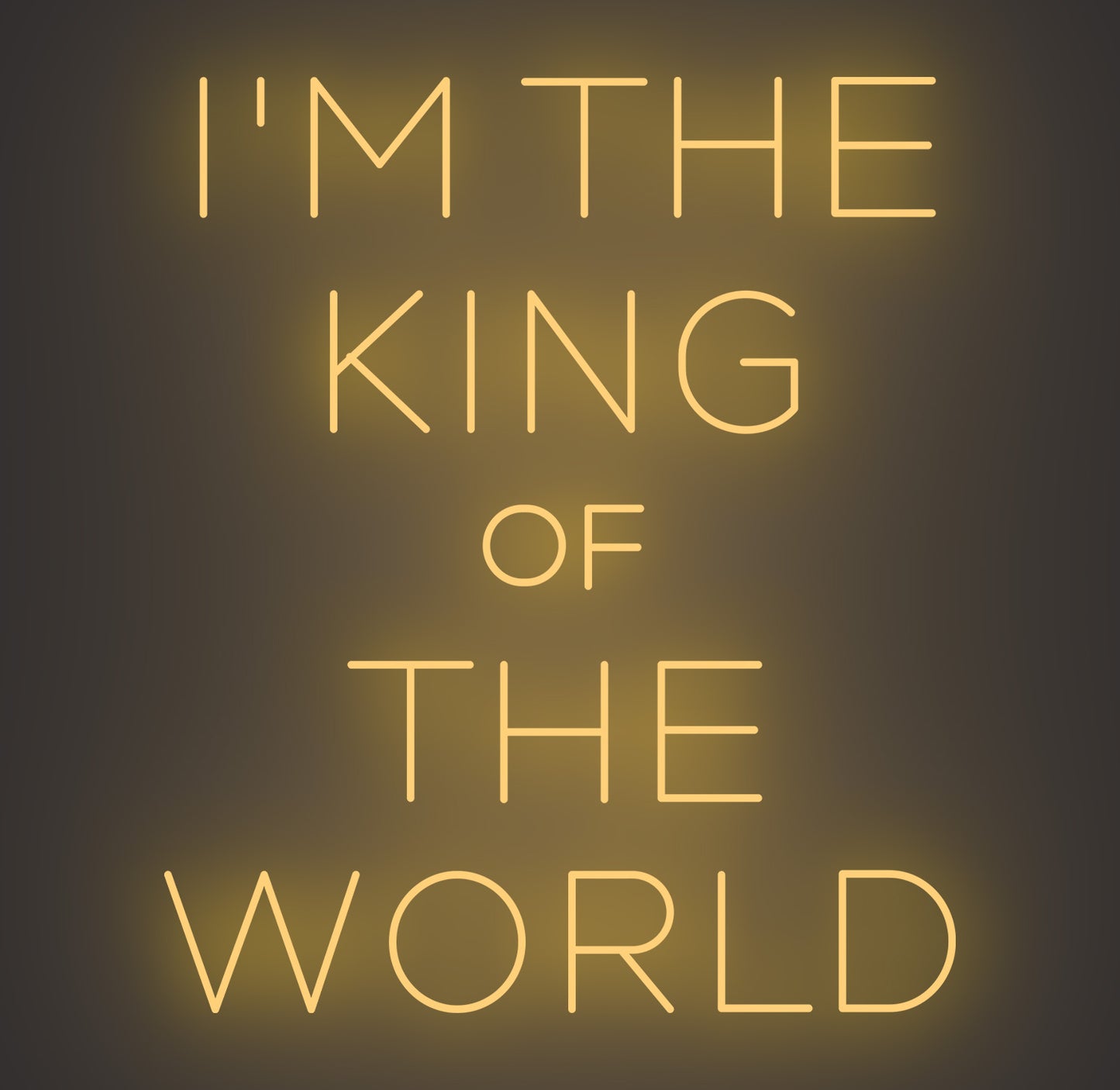 I'm the King of the World