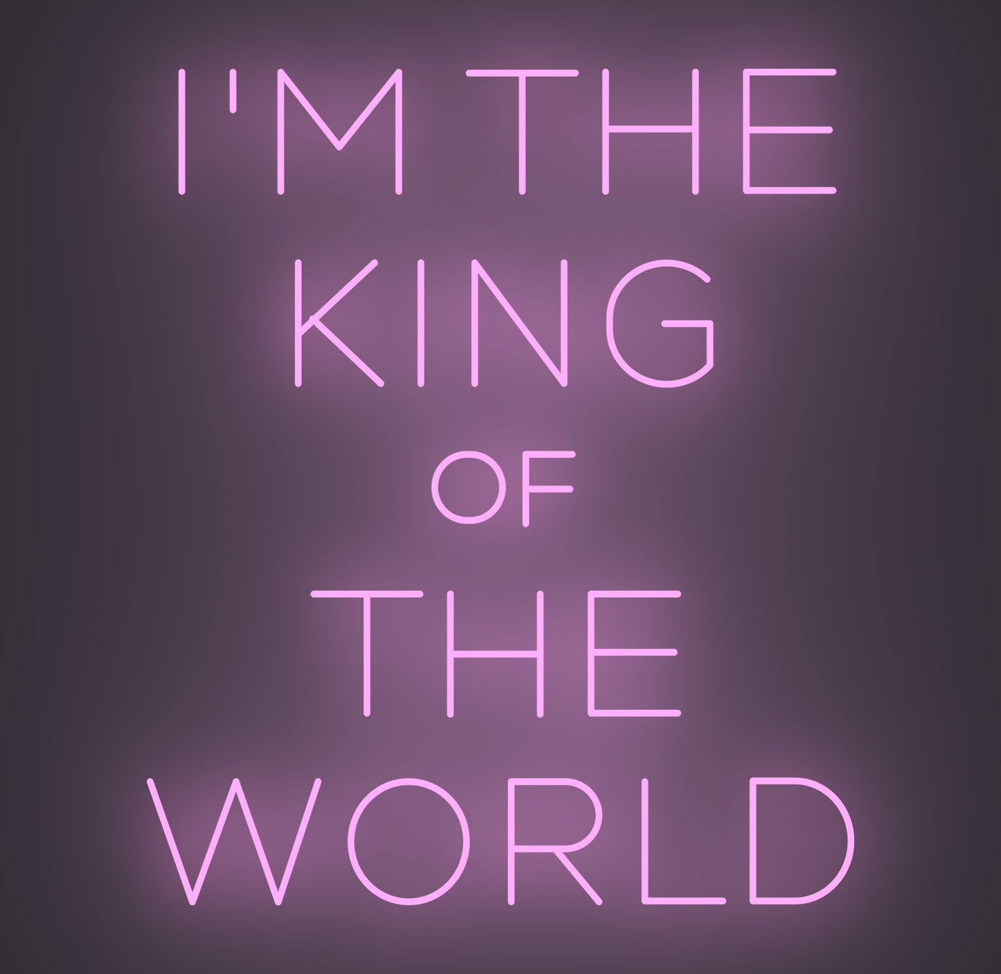 I'm the King of the World