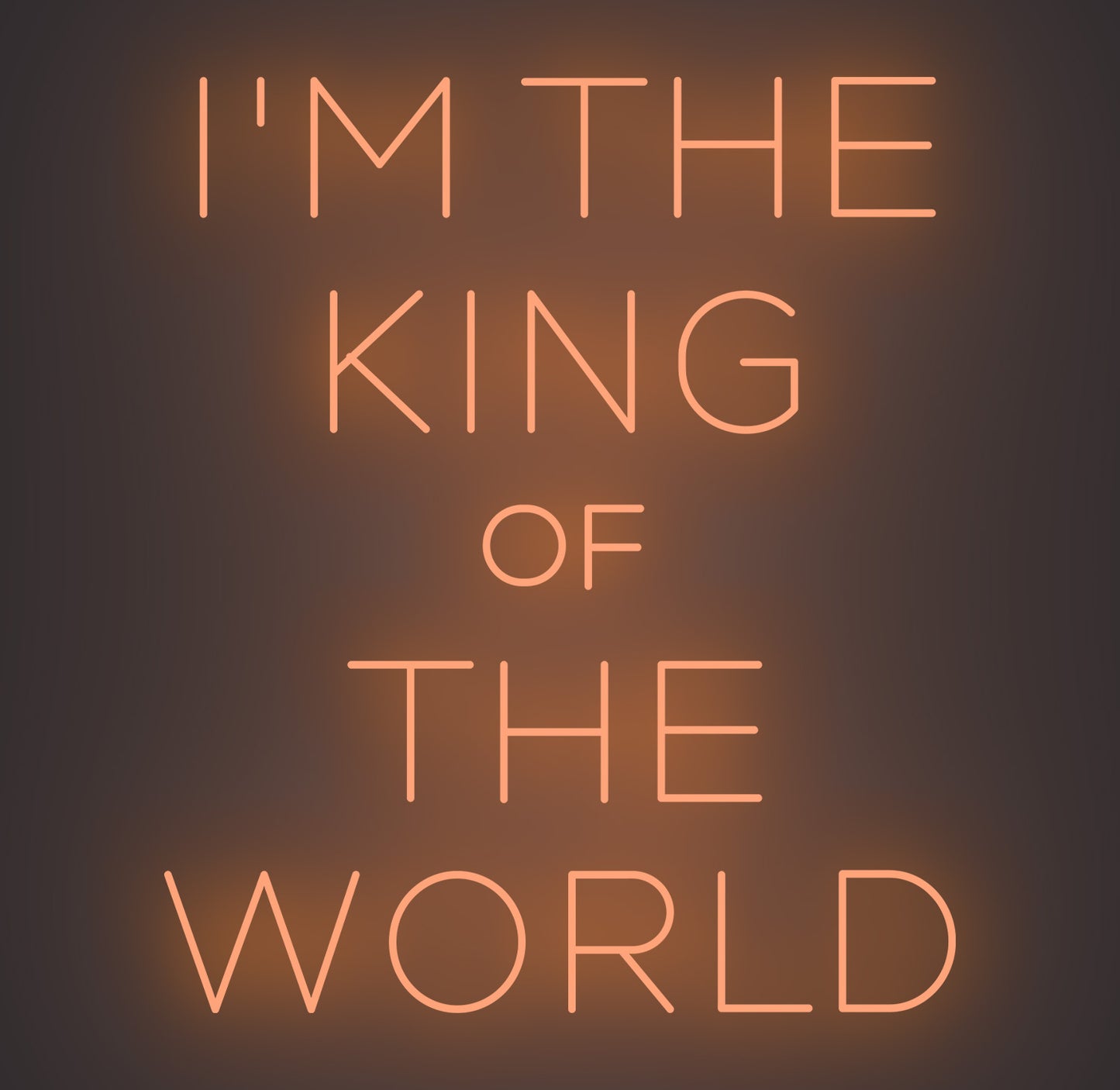 I'm the King of the World