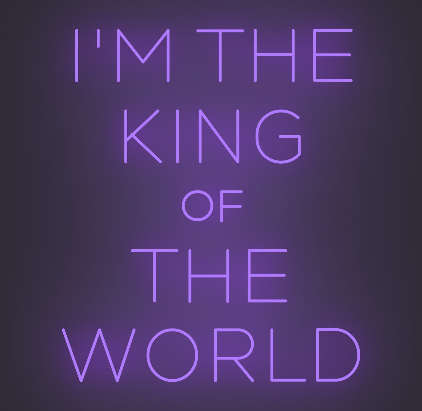 I'm the King of the World