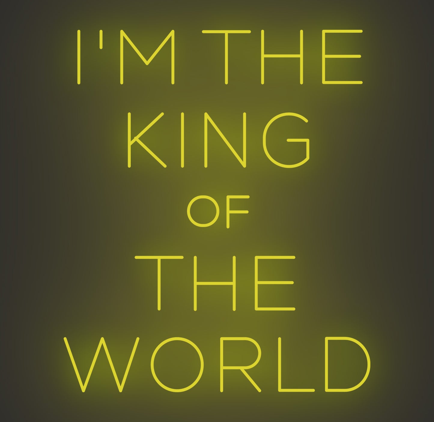 I'm the King of the World