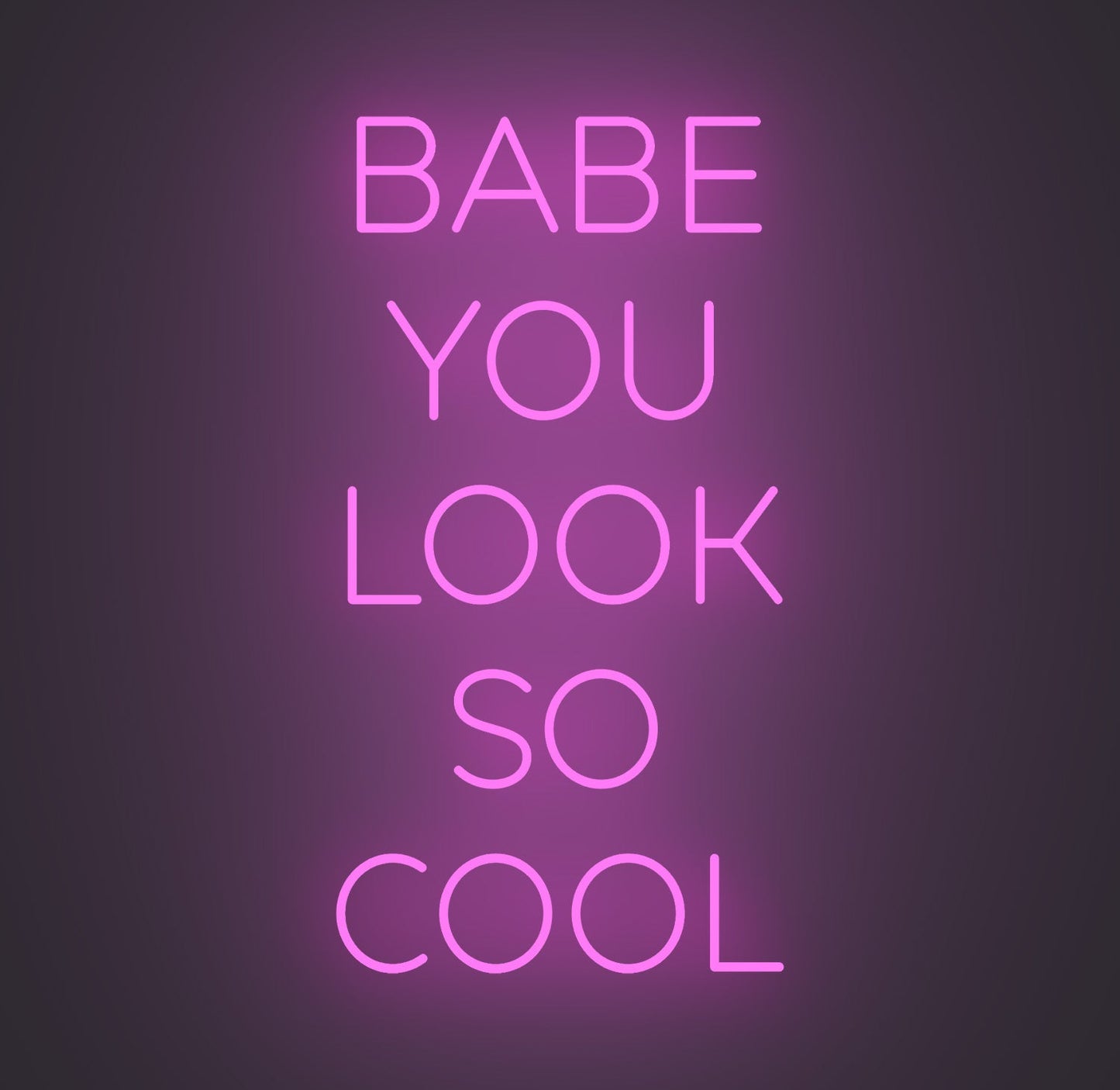 Babe You Look so Cool 01