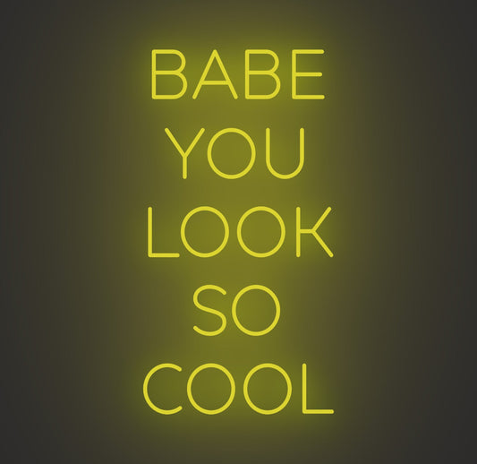 Babe You Look so Cool 01