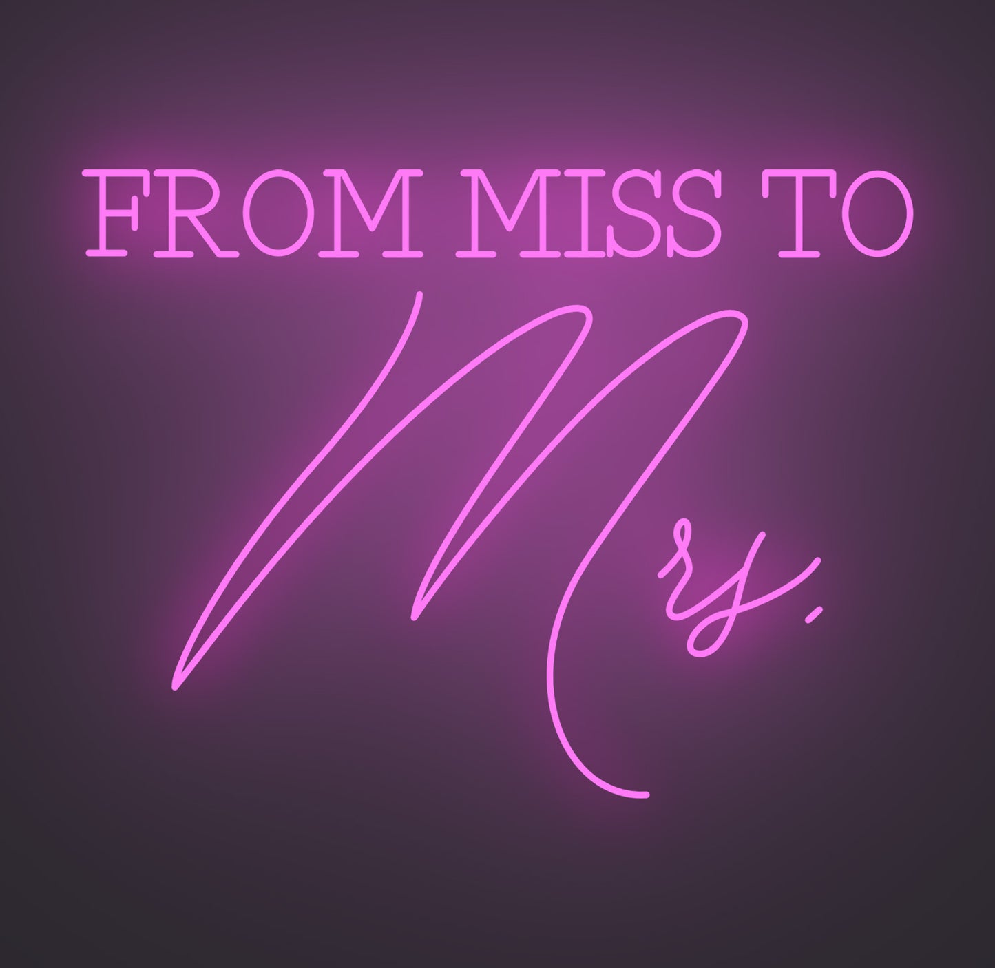 From Miss to Mrs