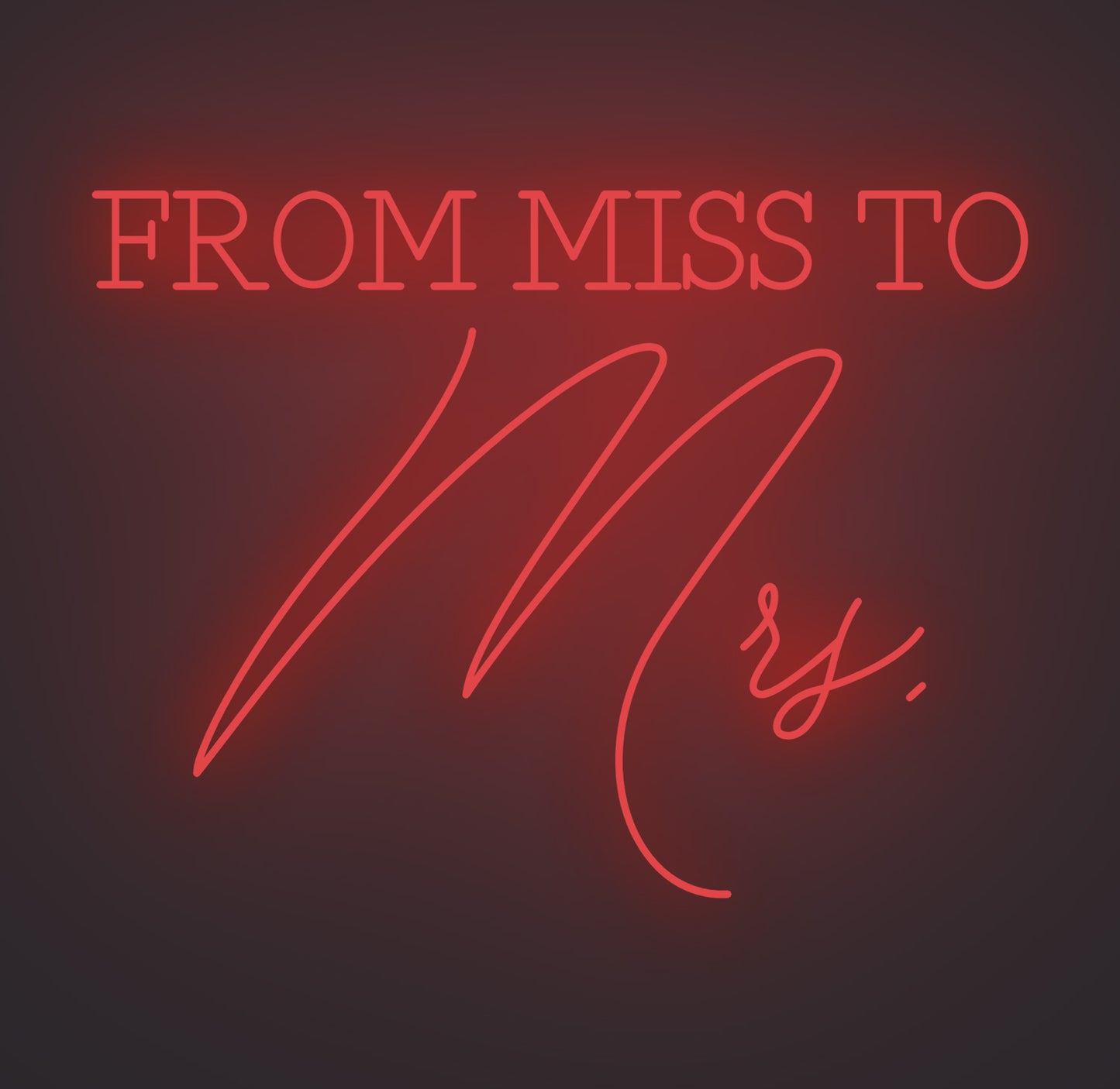 From Miss to Mrs