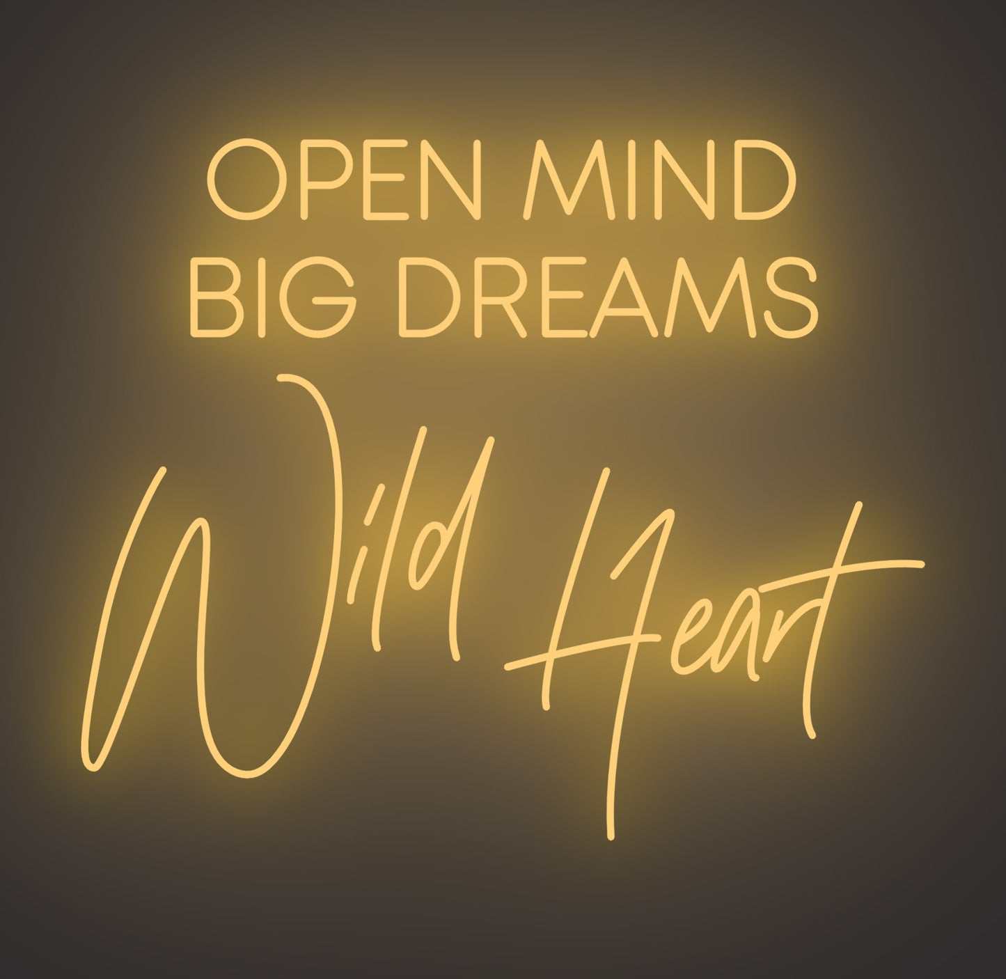Open Mind Big Dreams Wild Heart