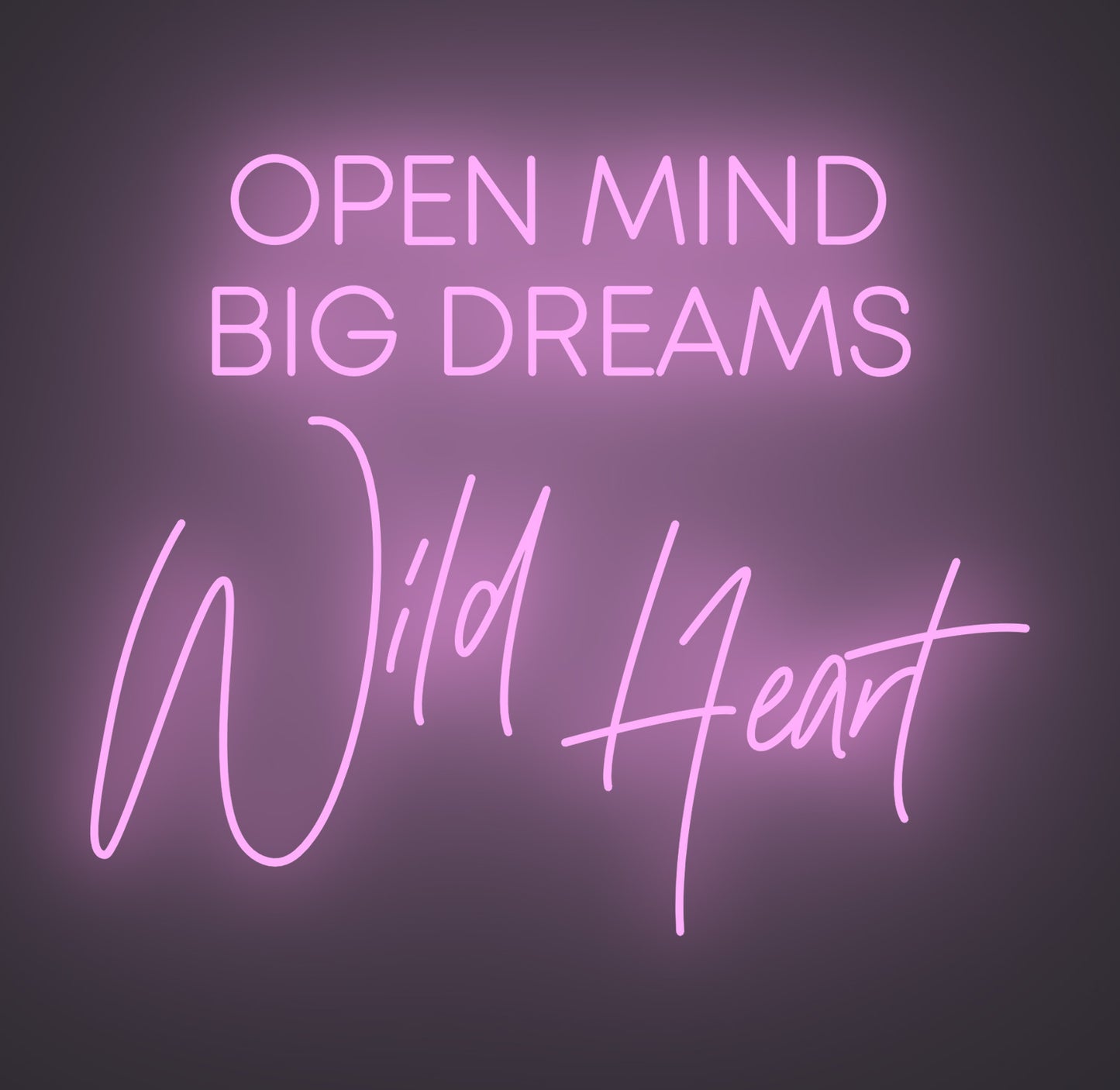 Open Mind Big Dreams Wild Heart