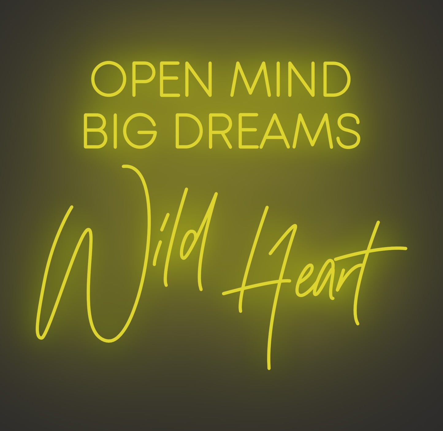 Open Mind Big Dreams Wild Heart