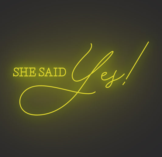 She Said Yes
