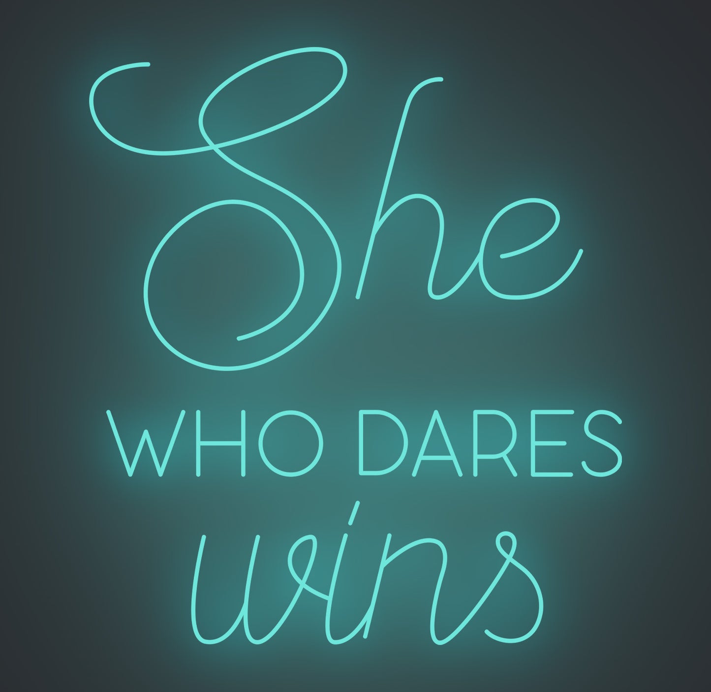 She Who Dares Wins
