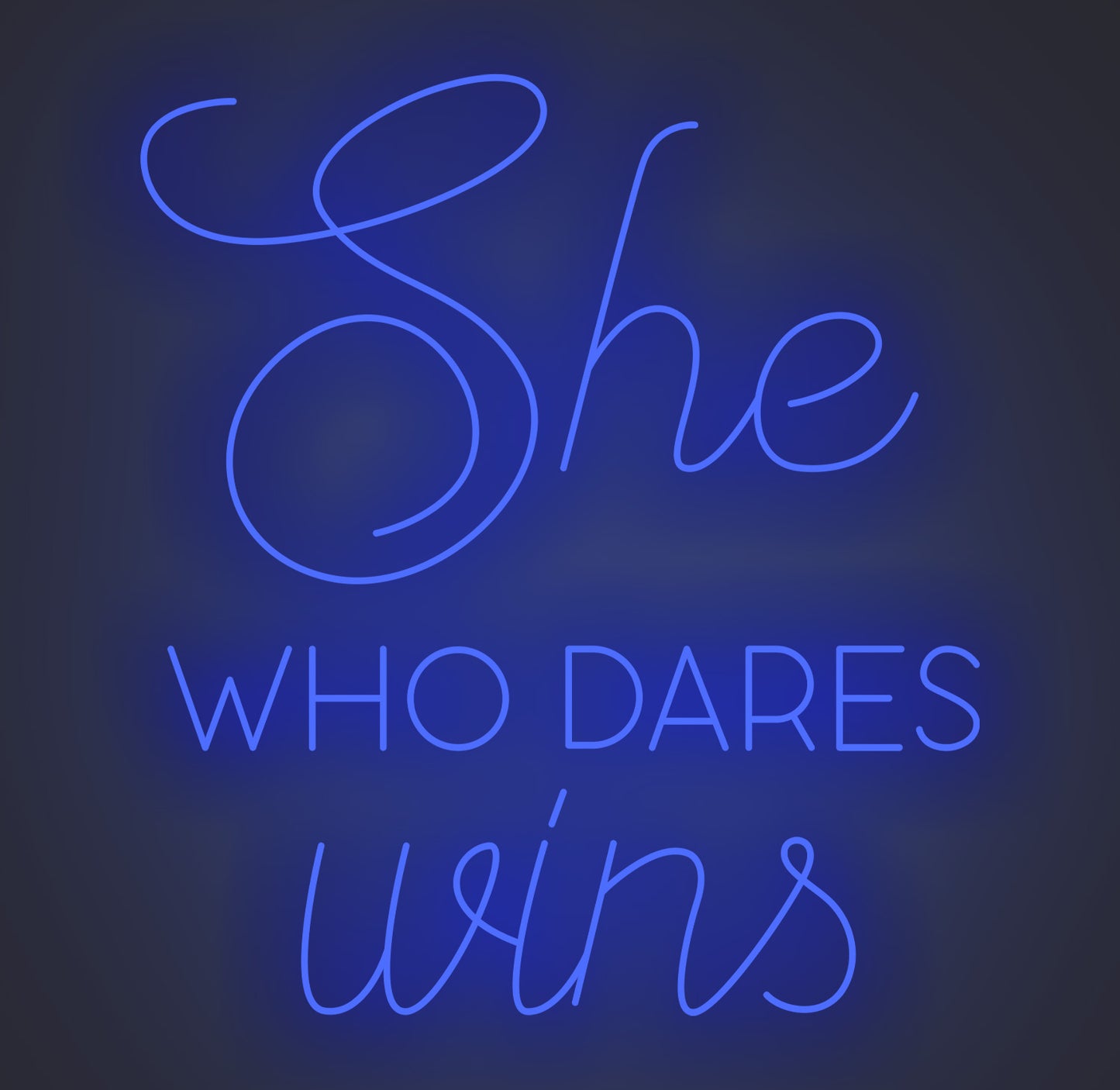 She Who Dares Wins