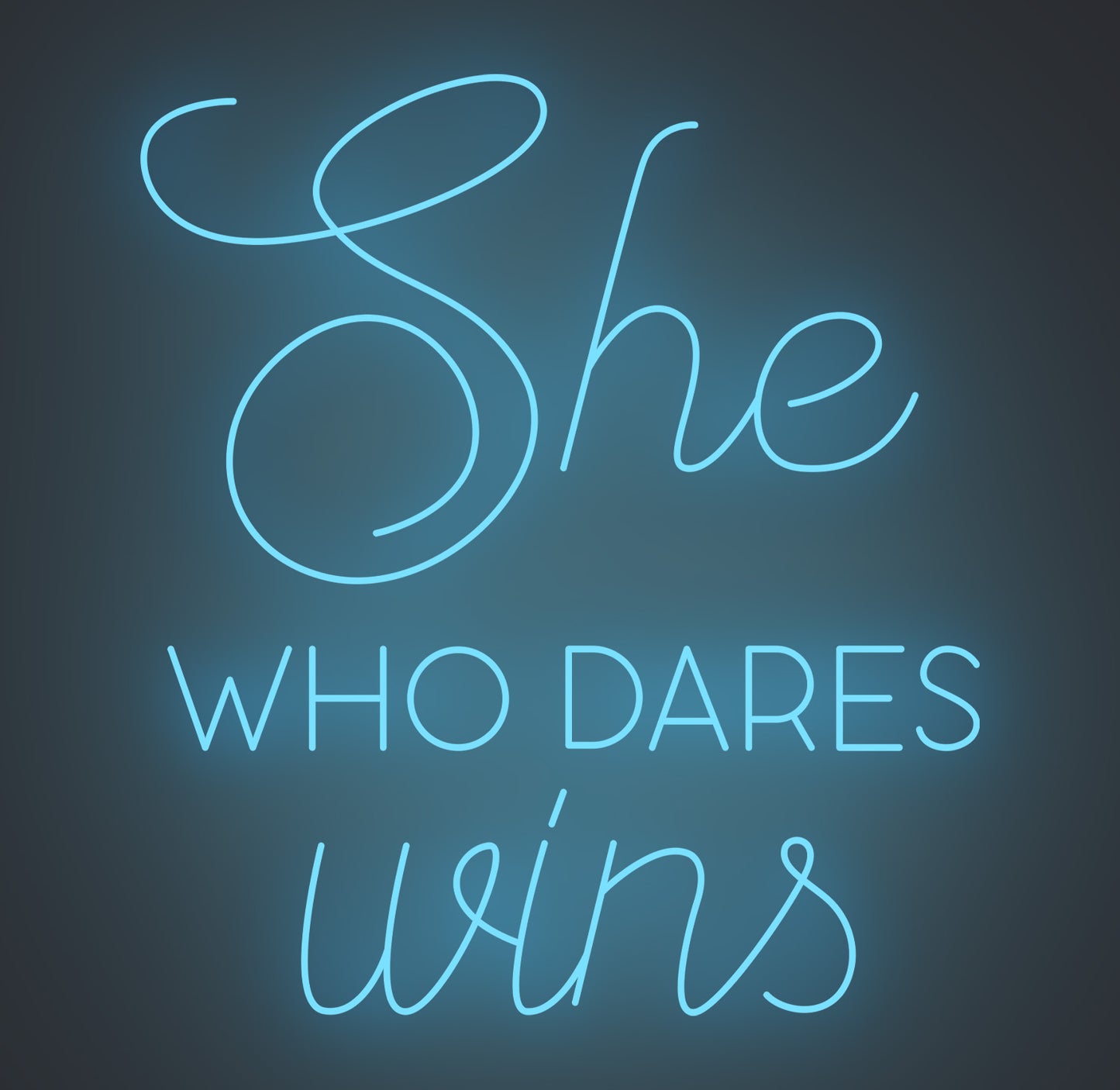 She Who Dares Wins