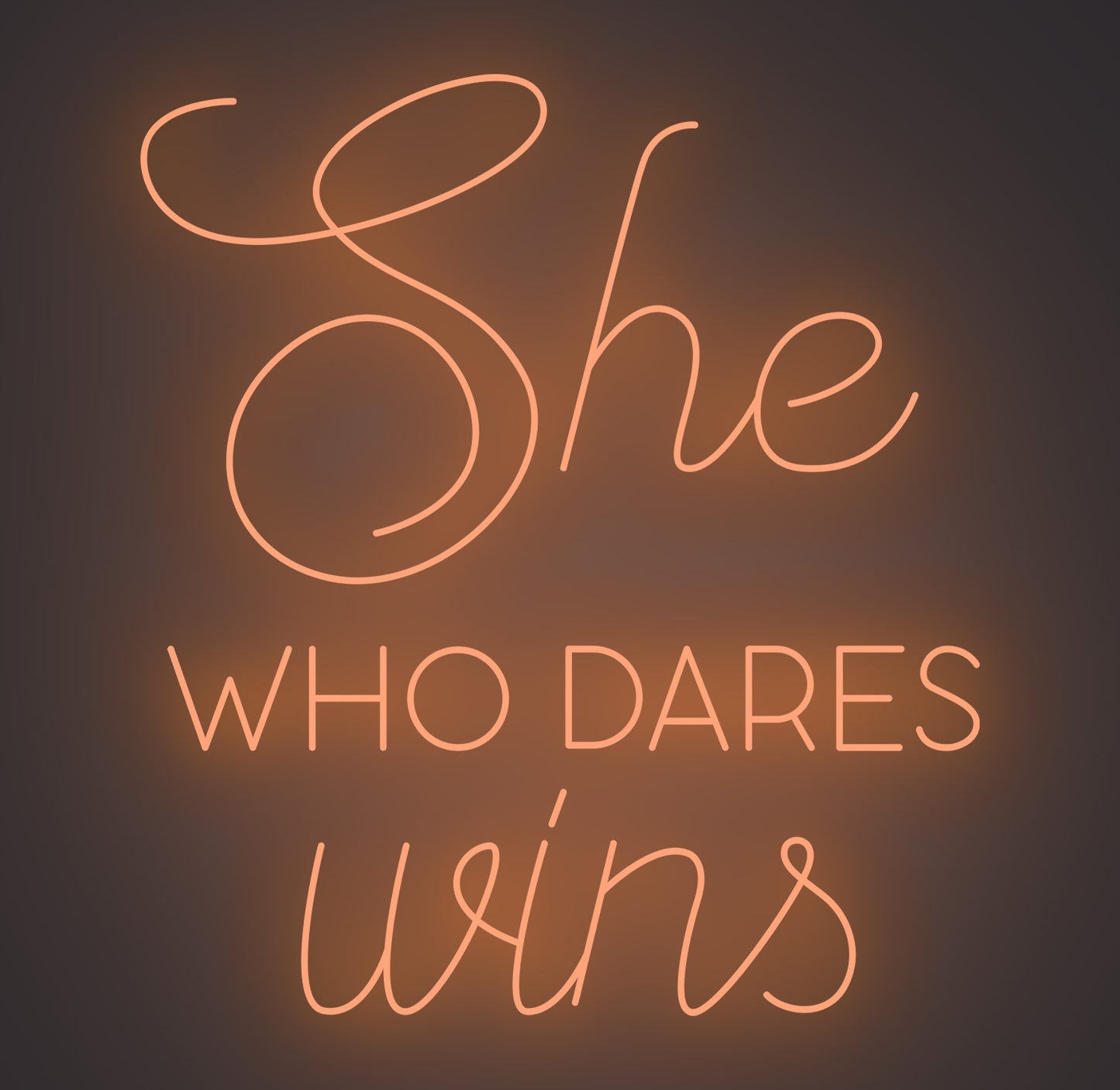 She Who Dares Wins