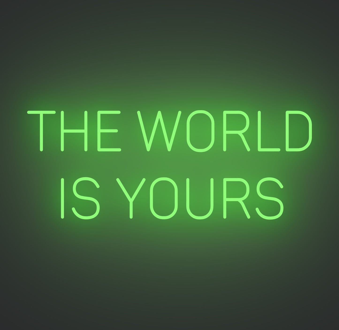 The World Is Yours
