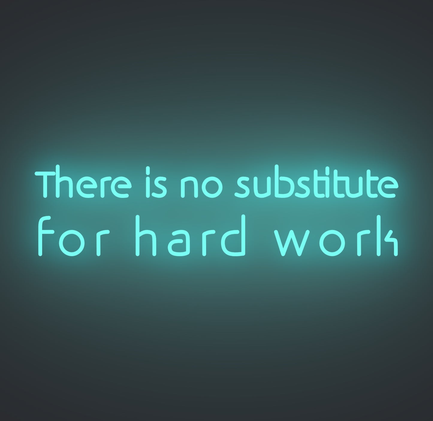 There Is No Substitute for Hard Work