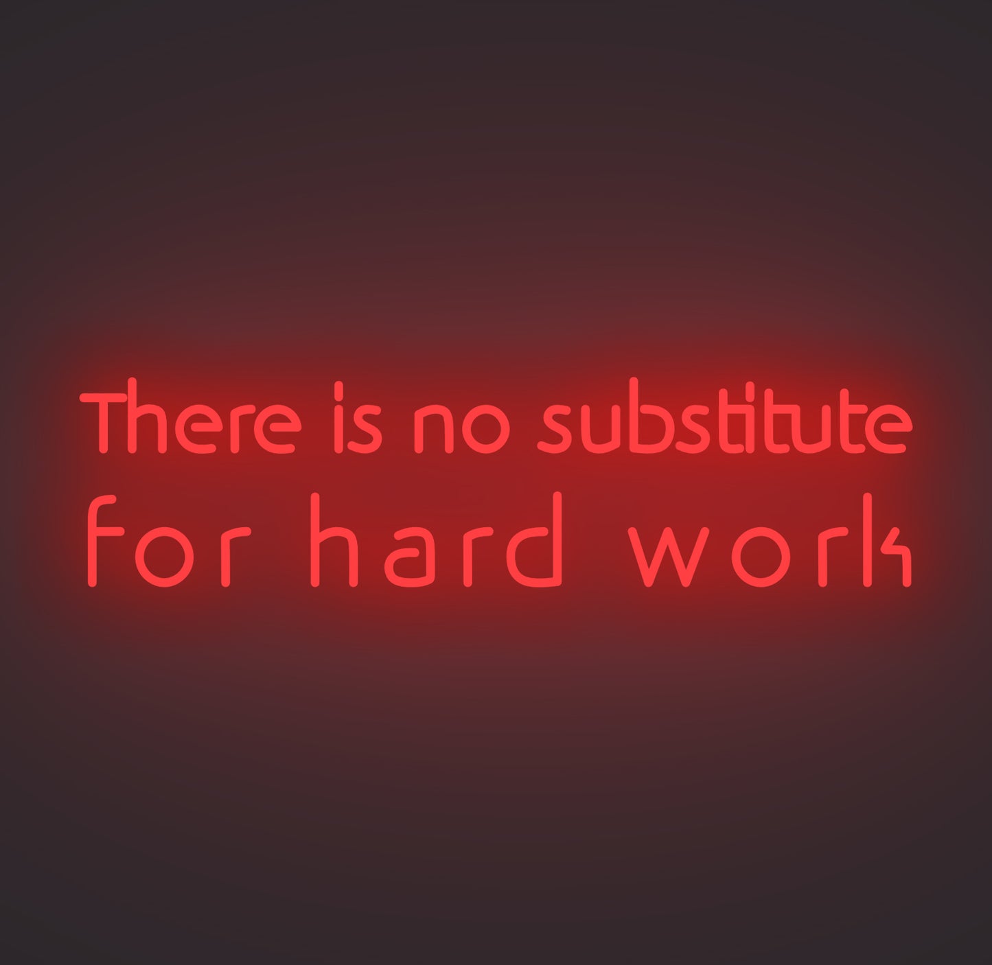 There Is No Substitute for Hard Work