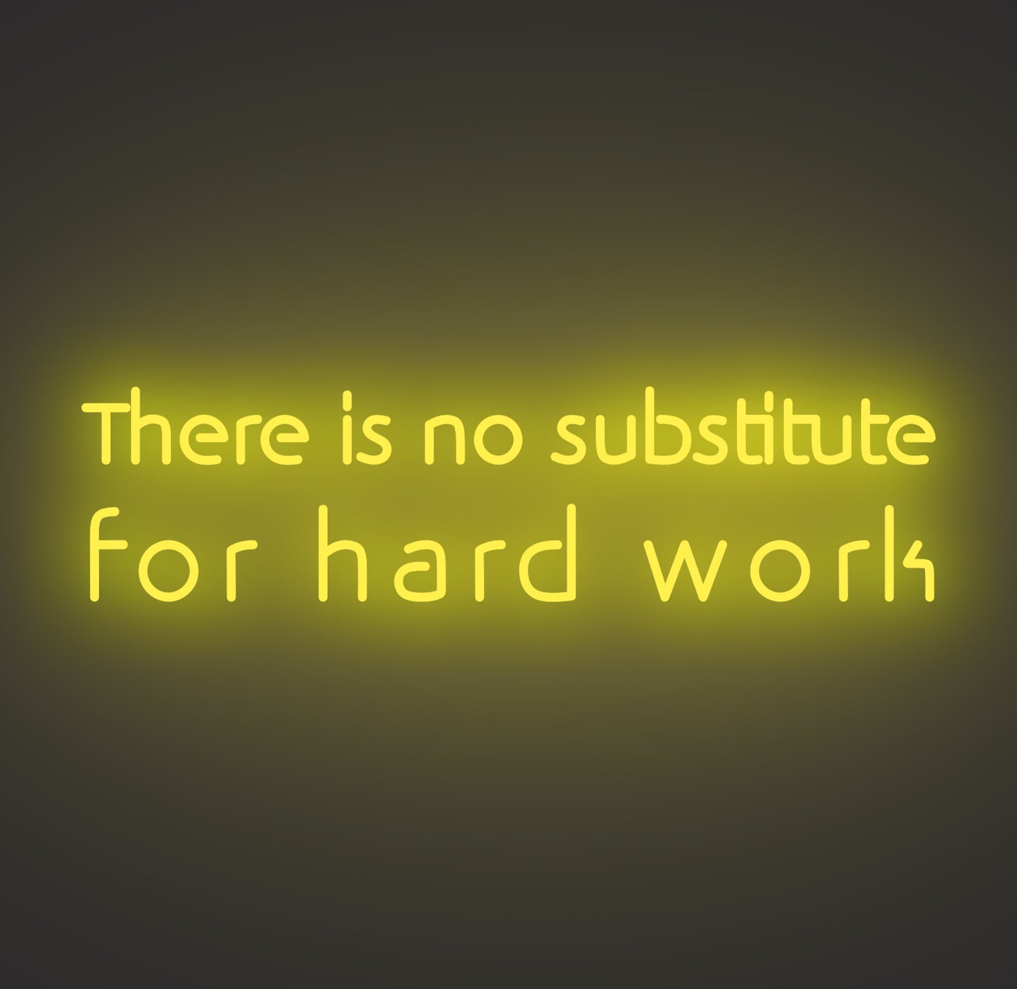 There Is No Substitute for Hard Work